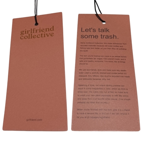 Girlfriend Collective Bianca One Shoulder Bra - Picture 5 of 6